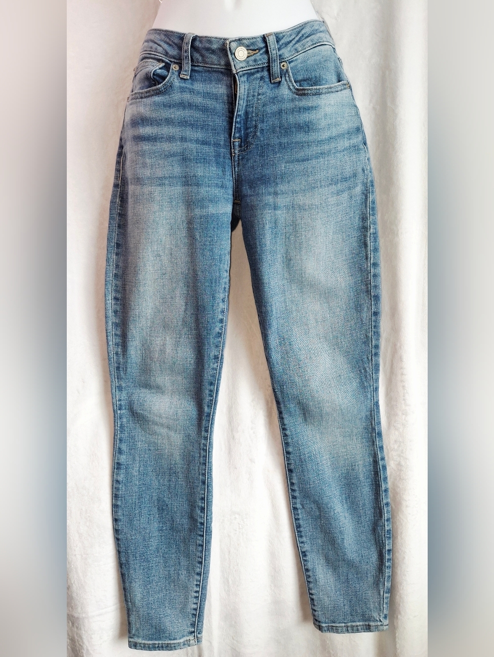 Lucky Brand Medium Wash Skinny & Slim Fit Denim  Jeans Women's 4/27